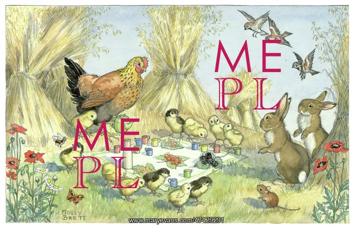 : Picnic for hen and chicks : Picnic for hen and chicks