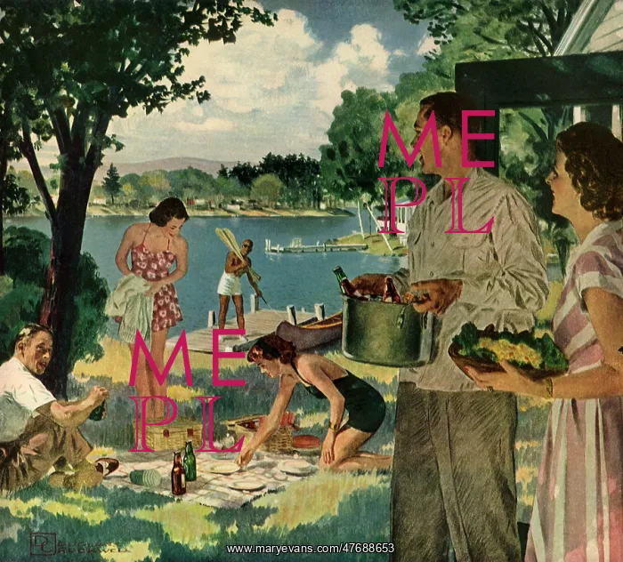 : Picnic By the Lake : Picnic By the Lake
