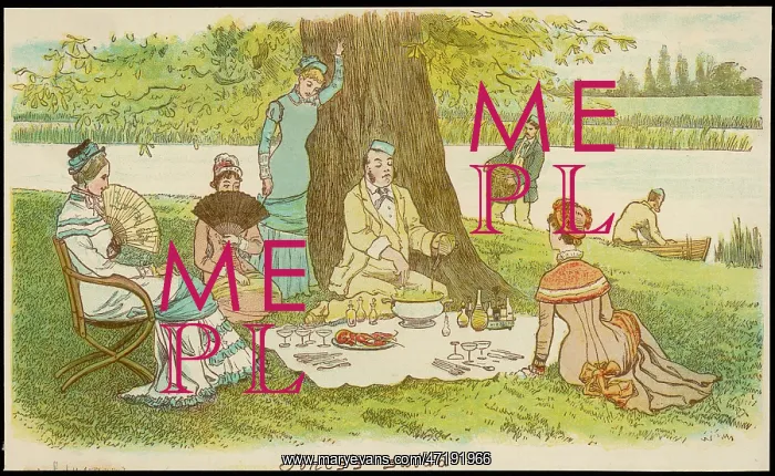 : Picnic by the River : Picnic by the River