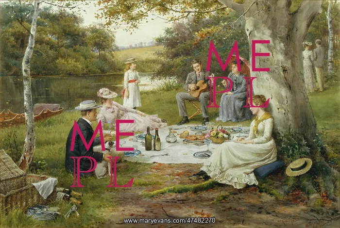 : The Picnic ' beside a river : The Picnic ' beside a river