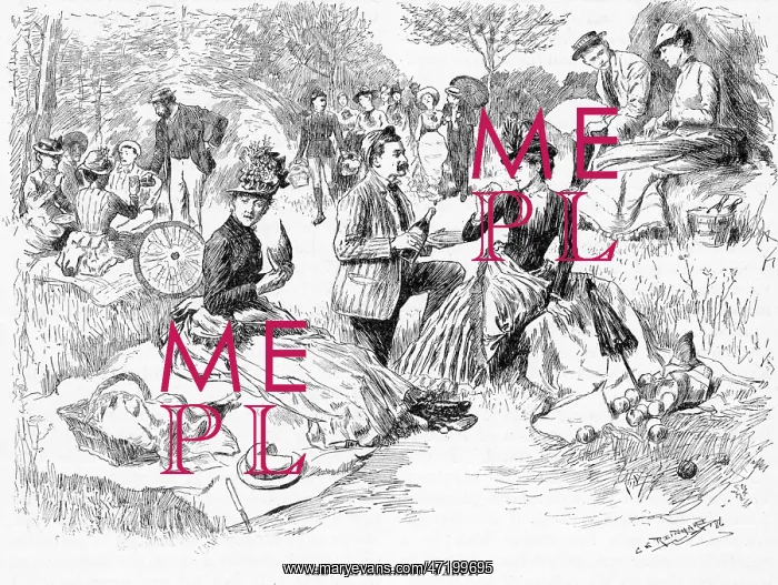 : PICNIC / WATERMELON, 1886 : PICNIC / WATERMELON, 1886