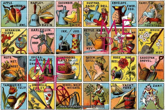  : Pictorial Alphabet