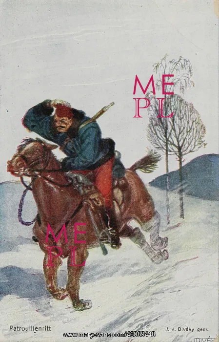  : Picture postcard. First World War