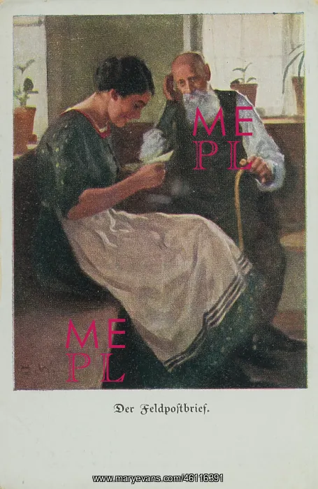 : Picture Postcard. First World war : Picture Postcard. First World war