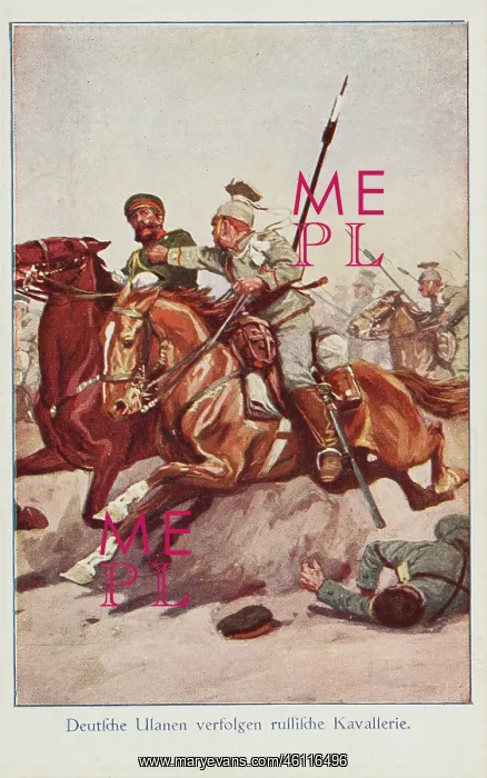  : Picture postcard. First World War