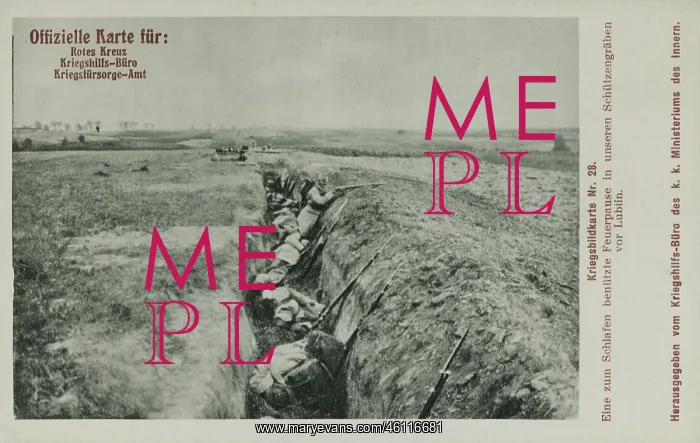 : Picture postcard. First World War : Picture postcard. First World War