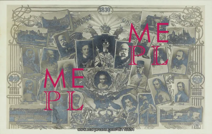  : Picture postcard. First World War