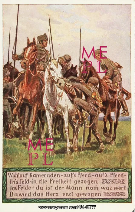 : Picture postcard. First World War : Picture postcard. First World War
