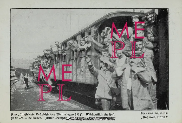 : Picture postcard. First World War : Picture postcard. First World War