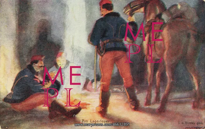 : Picture postcard. First World War : Picture postcard. First World War