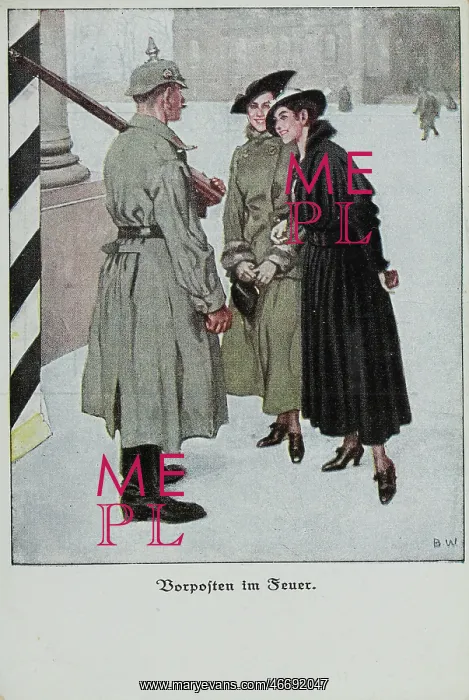 : Picture Postcard. First World war : Picture Postcard. First World war