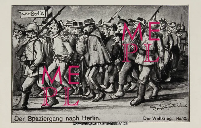 : Picture postcard. First World War : Picture postcard. First World War