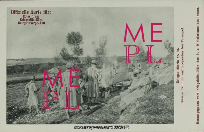 : Picture postcard. First World War : Picture postcard. First World War