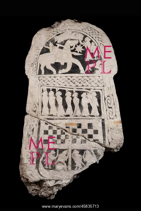  : Picture stone, Swedish History Museum, Stockholm, Sweden