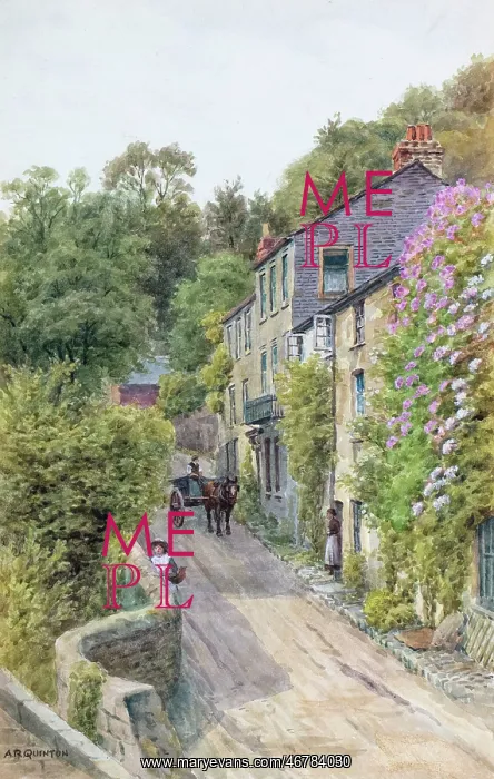 : Picturesque scene in Salcombe, Devon : Picturesque scene in Salcombe, Devon