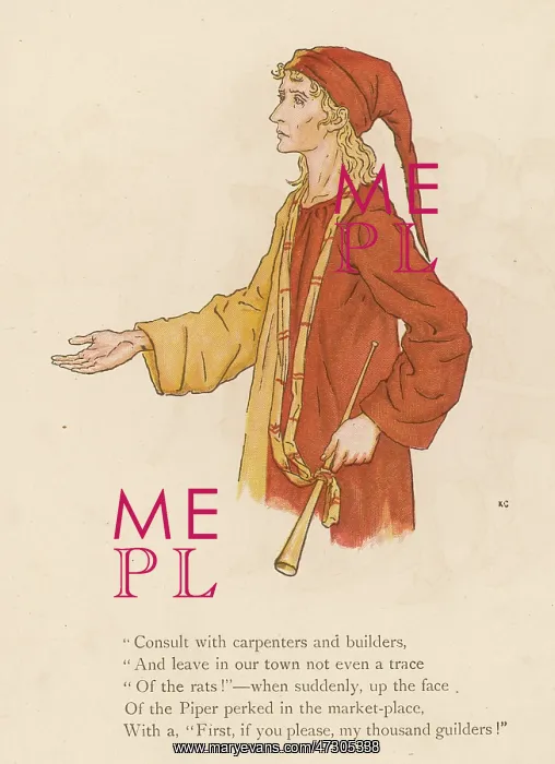 : Pied Piper Asks his Fee : Pied Piper Asks his Fee