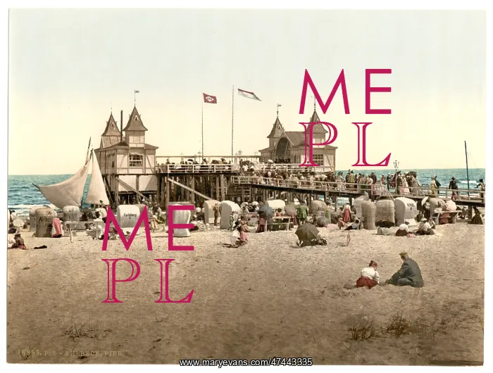  : The pier, Ahlbeck, Pommeraina sic, Germany