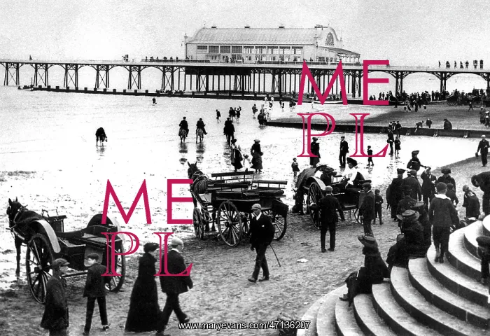  : Pier and beach, Cleethorpes, early 1900s