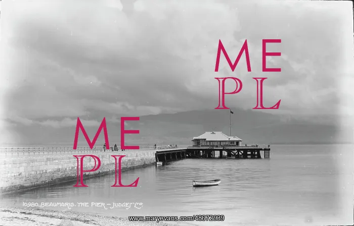 : The Pier at Beaumaris : The Pier at Beaumaris