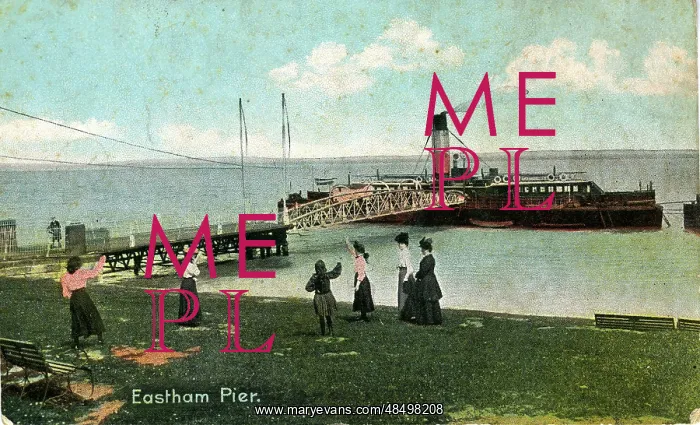 : The Pier, Eastham, Cheshire : The Pier, Eastham, Cheshire