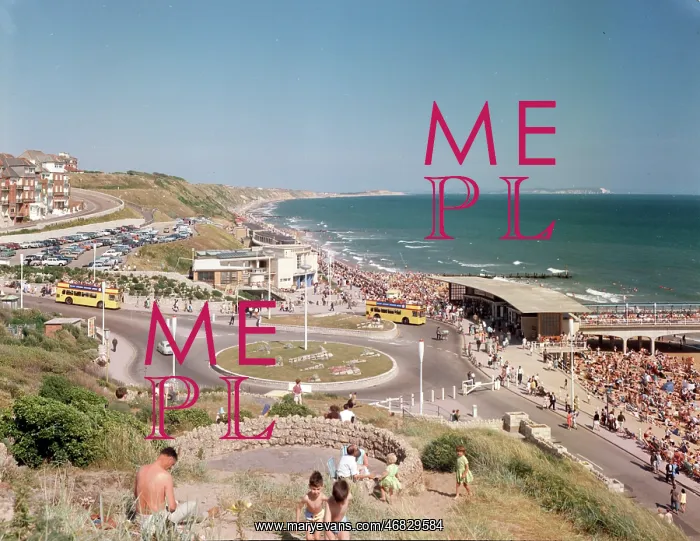 : Pier entrance and Undercliffe, Boscombe : Pier entrance and Undercliffe, Boscombe