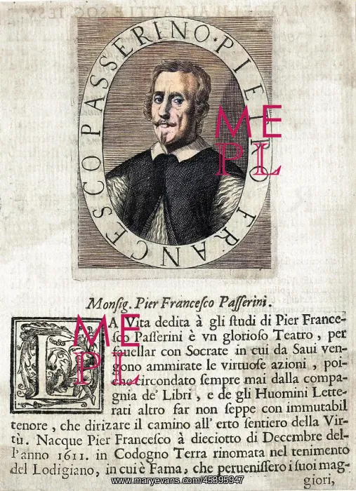 : PIER FRANCESCO PASSERINI : PIER FRANCESCO PASSERINI