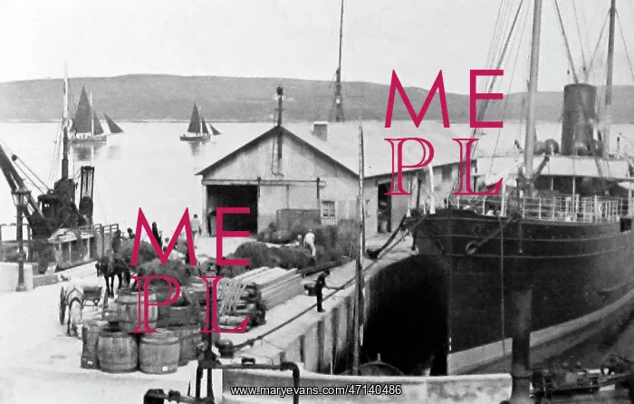 : The Pier, Lerwick, Shetland, Scotland, Victorian period : The Pier, Lerwick, Shetland, Scotland, Victorian period