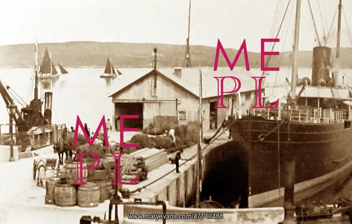: The Pier, Lerwick, Shetland, Scotland, Victorian period : The Pier, Lerwick, Shetland, Scotland, Victorian period