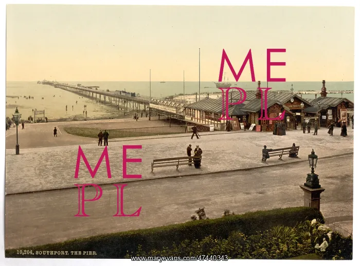 : The pier, Southport, England : The pier, Southport, England