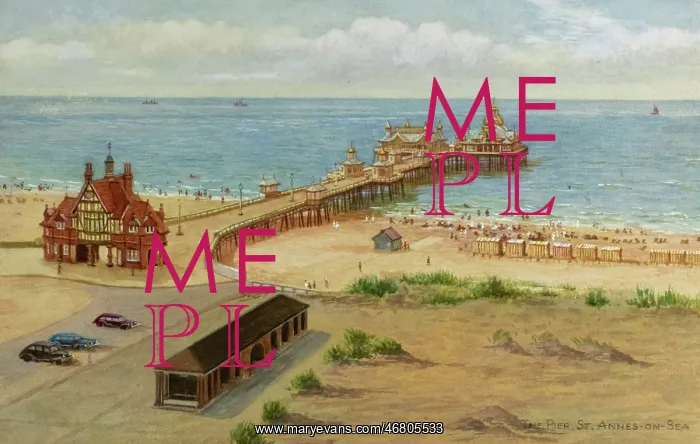 : Pier, St-Annes-on-Sea, Lancashire : Pier, St-Annes-on-Sea, Lancashire