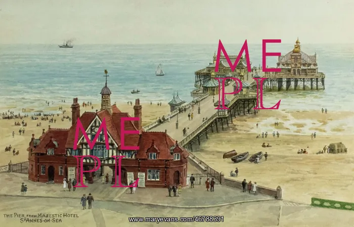 : Pier at St Annes on Sea, Lancashire : Pier at St Annes on Sea, Lancashire