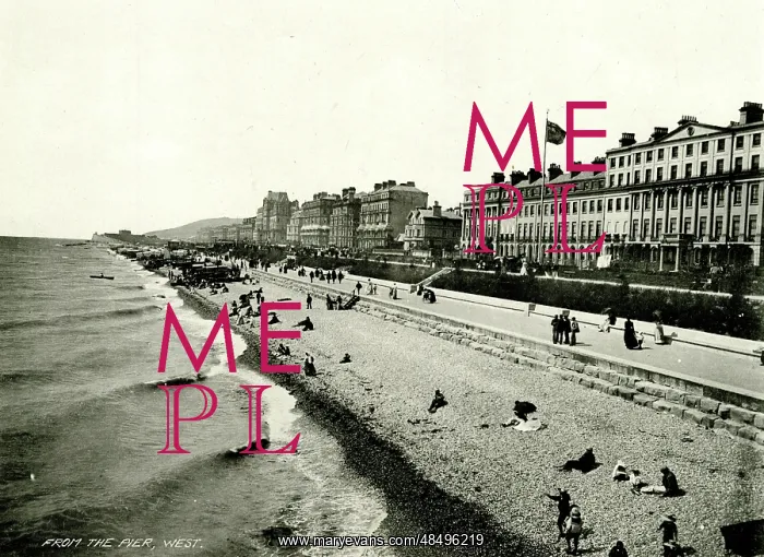 : From the Pier, West - Eastbourne : From the Pier, West - Eastbourne
