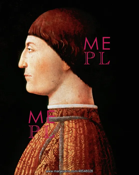 : Piero della Francesca (1415-1492). Portrait of Sigismondo P : Piero della Francesca (1415-1492). Portrait of Sigismondo P