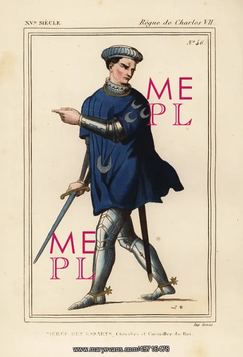: Pierre des Essarts, advisor to King Charles : Pierre des Essarts, advisor to King Charles