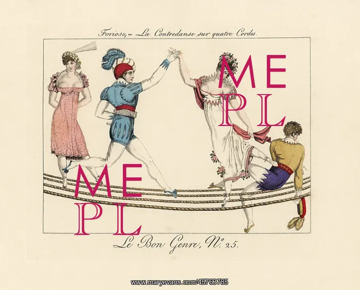 : Pierre Forioso and his troupe of rope dancers : Pierre Forioso and his troupe of rope dancers