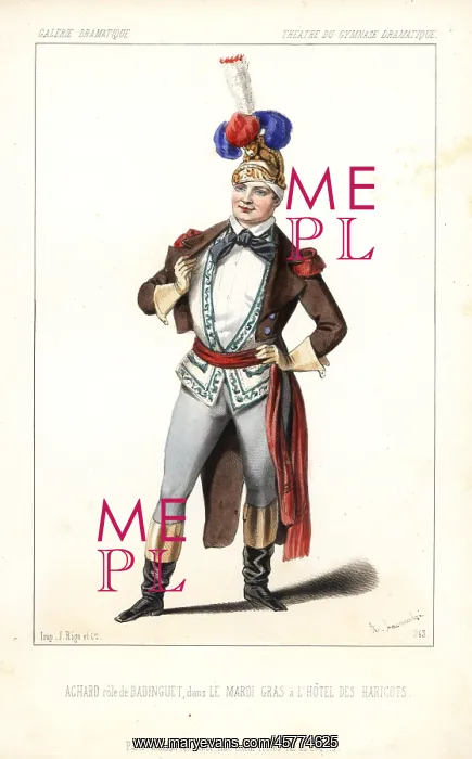 : Pierre-Frederic Achard as Badinguet in Le : Pierre-Frederic Achard as Badinguet in Le