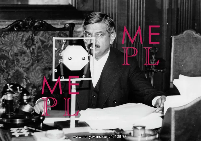: Pierre Laval in a radio address : Pierre Laval in a radio address