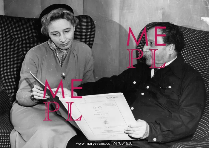 : Pierre Monteux, conductor, and Suzanne Danco, soprano : Pierre Monteux, conductor, and Suzanne Danco, soprano