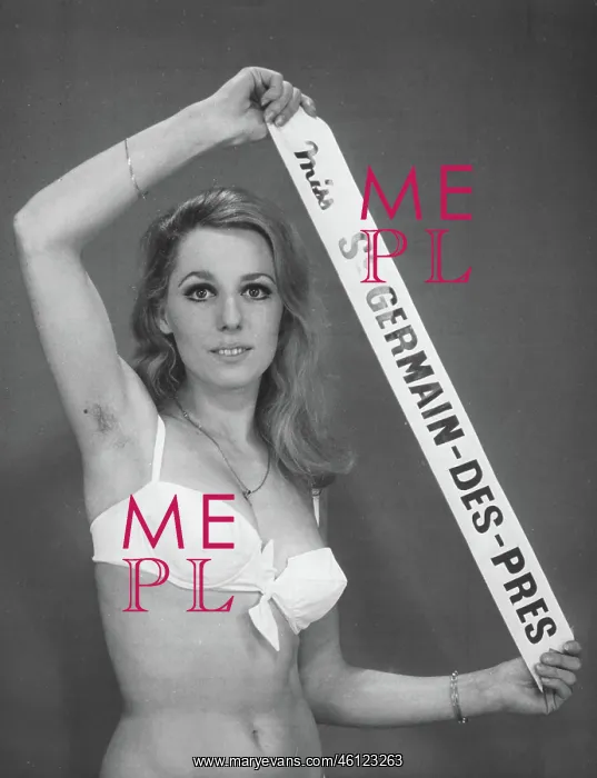 : Pierrette Pidault, Miss Saint-Germain-Des-Pres, France : Pierrette Pidault, Miss Saint-Germain-Des-Pres, France