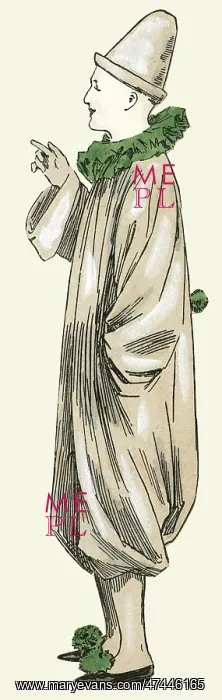 : Pierrot clown : Pierrot clown
