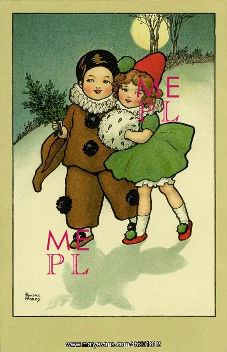 : Pierrot & Pierrette in the snow : Pierrot & Pierrette in the snow
