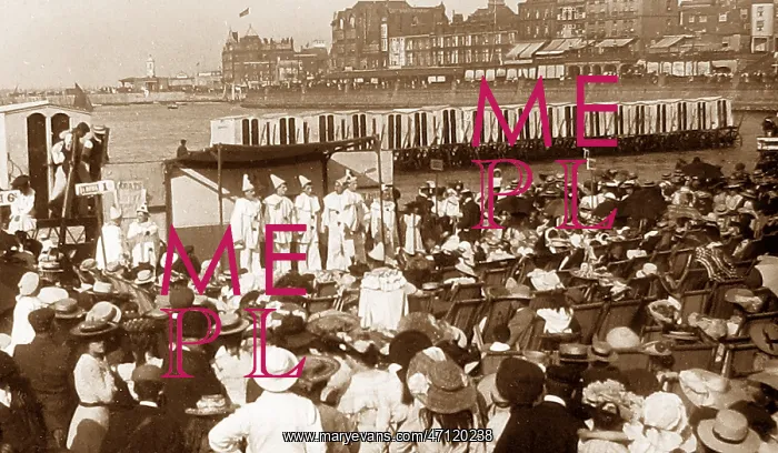  : Pierrots and bathing machines, Margate