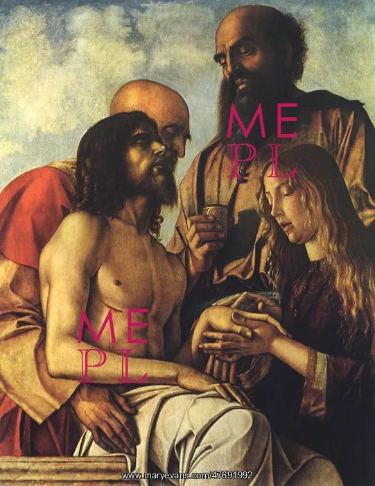  : Pieta, by Bellini