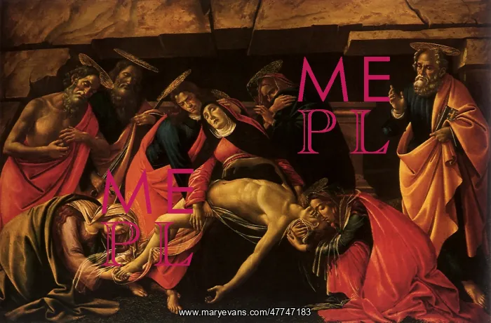  : The Pieta, by Botticelli