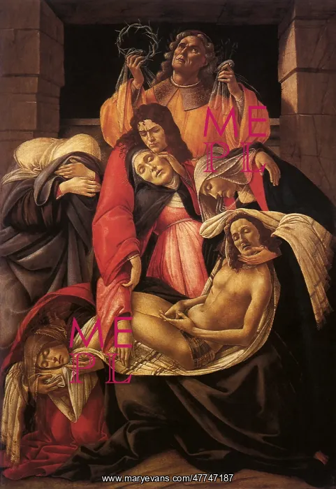  : The Pieta, by Botticelli