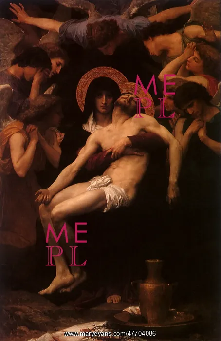 : Pieta, by Bouguereau : Pieta, by Bouguereau