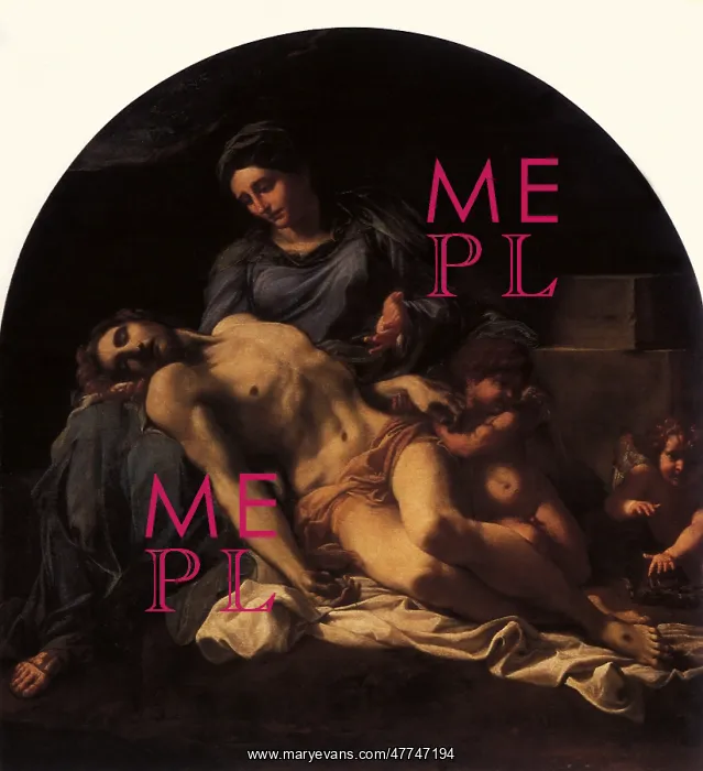  : The Pieta, by Carracci