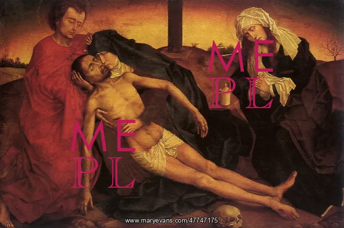 : The Pieta, by Rogier van der Weyden : The Pieta, by Rogier van der Weyden