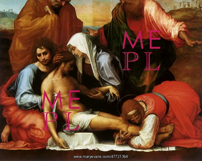 : Pieta with Saints Peter and Paul : Pieta with Saints Peter and Paul