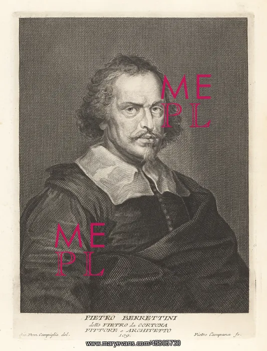 : Pietro Berrettini, Italian Baroque painter and : Pietro Berrettini, Italian Baroque painter and